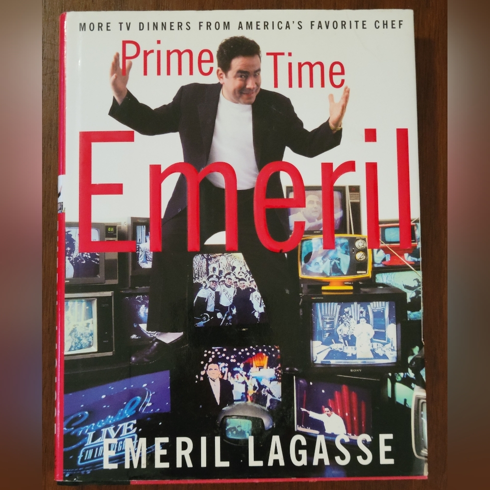 Prime Time Emeril Cookbook by Emeril Lagasse *First Edition* Published in 2001